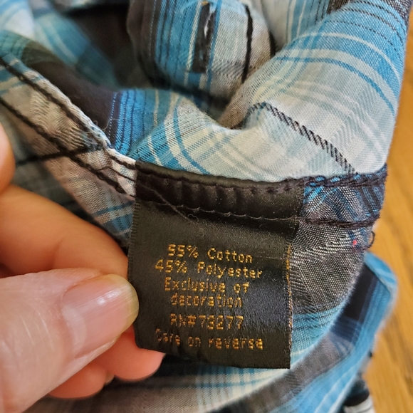 Helix xxl long sleeve button down shirt. Athletic fit. - Picture 6 of 13